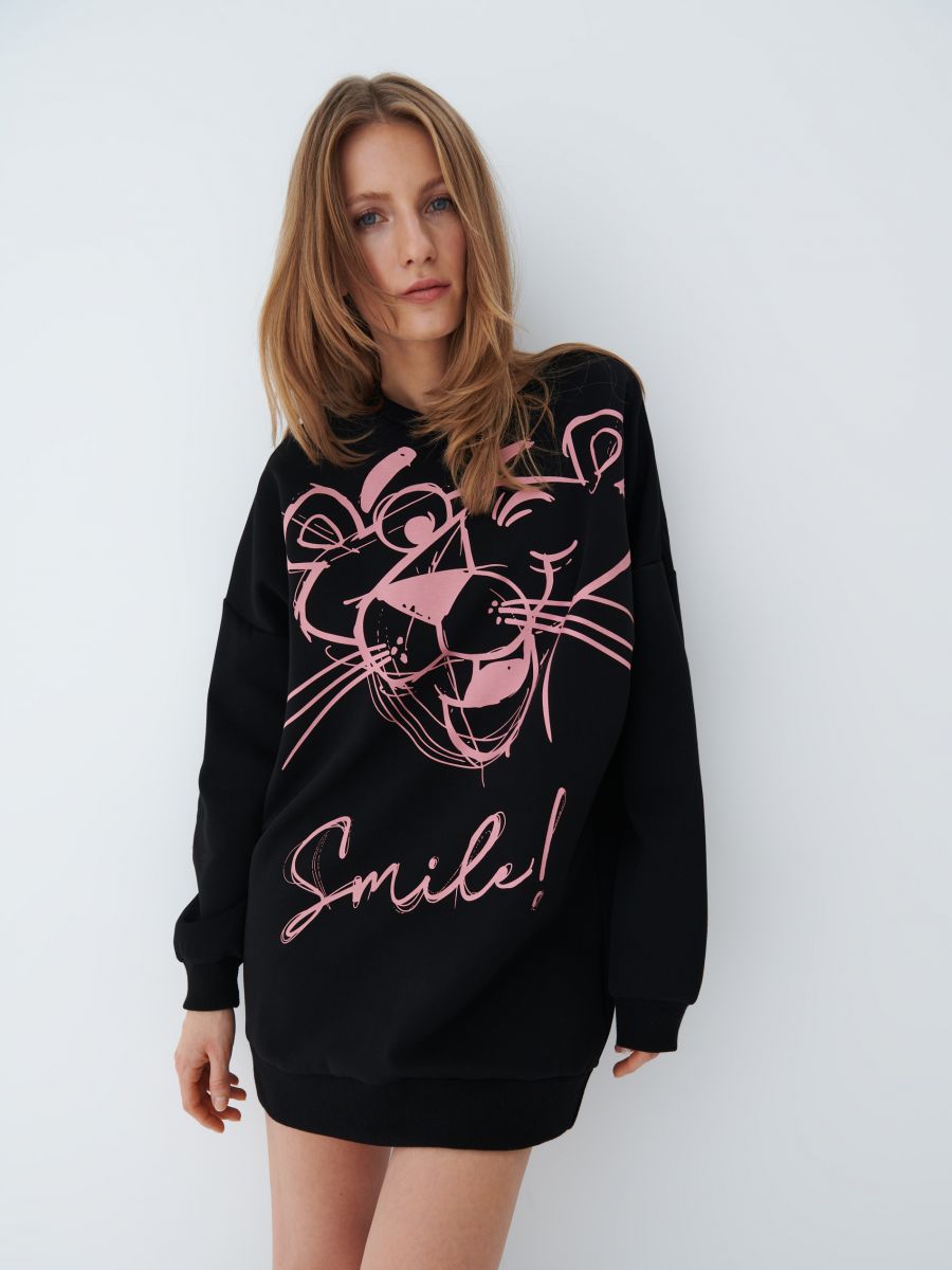 pink panther sweatshirt