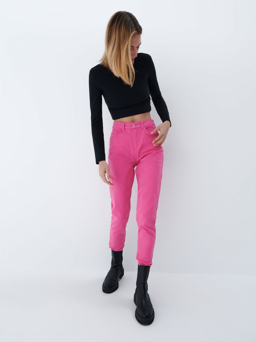 Mom-Jeans im Slim-Fit, MOHITO, 5206M-42J