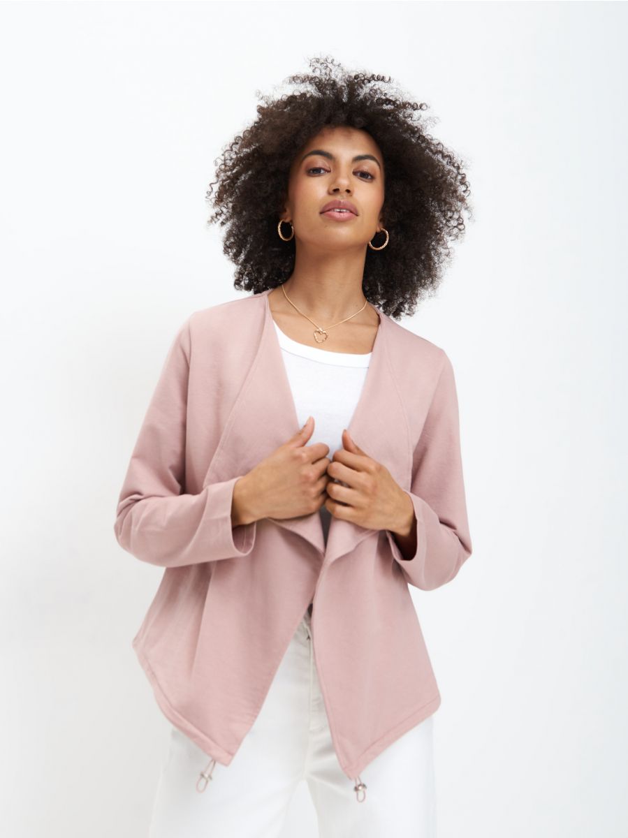 dusty rose blazer