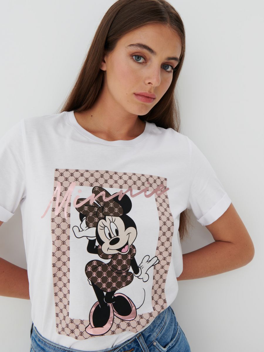 minnie mouse sequin t shirt