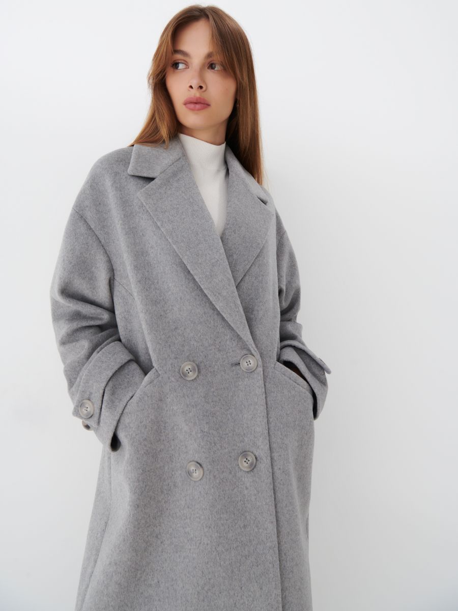 oasis double breasted coat