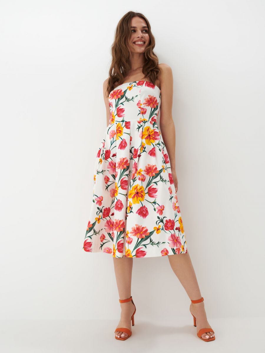 Floral dress, MOHITO, 8680Q-MLC
