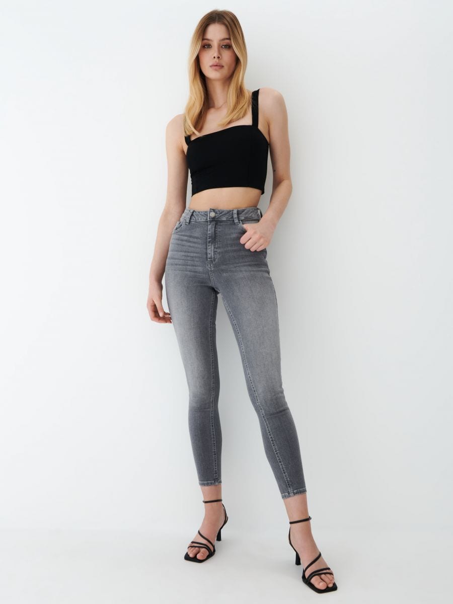 Jeans skinny fit push up, MOHITO, 8924L-09J