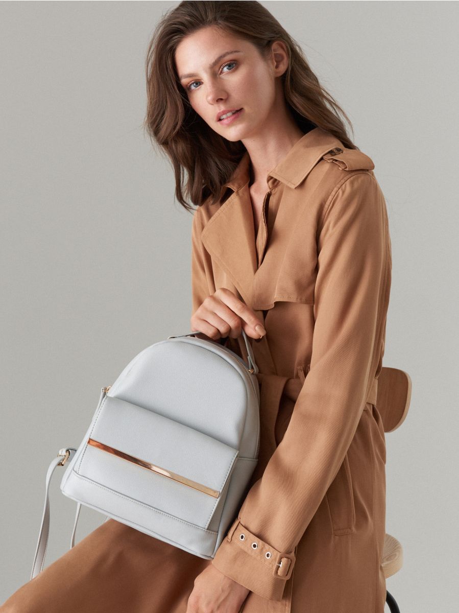 backpack with metal detail mohito vv520 09x