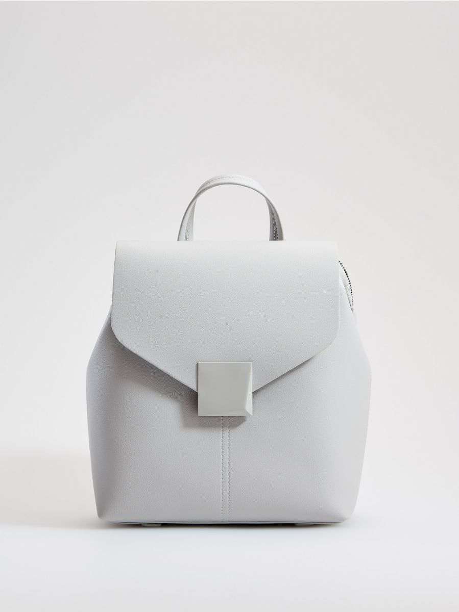 elegant leather backpack