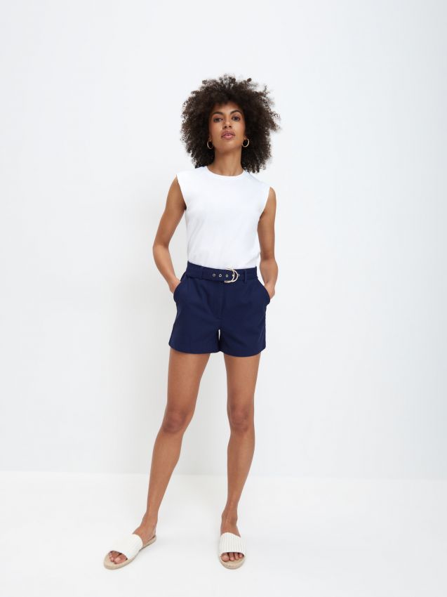 Cotton T-shirt, MOHITO, 7028I-00X