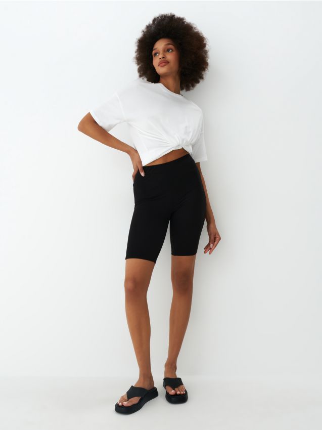 Cotton shorts, MOHITO, 7046M-08X