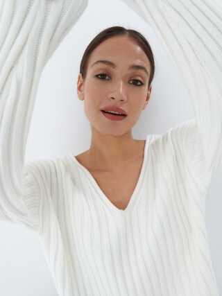Пуловер oversize